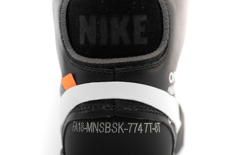 OFF-WHITE x Nike Blazer Mid AA3832-001 Black Sneakers