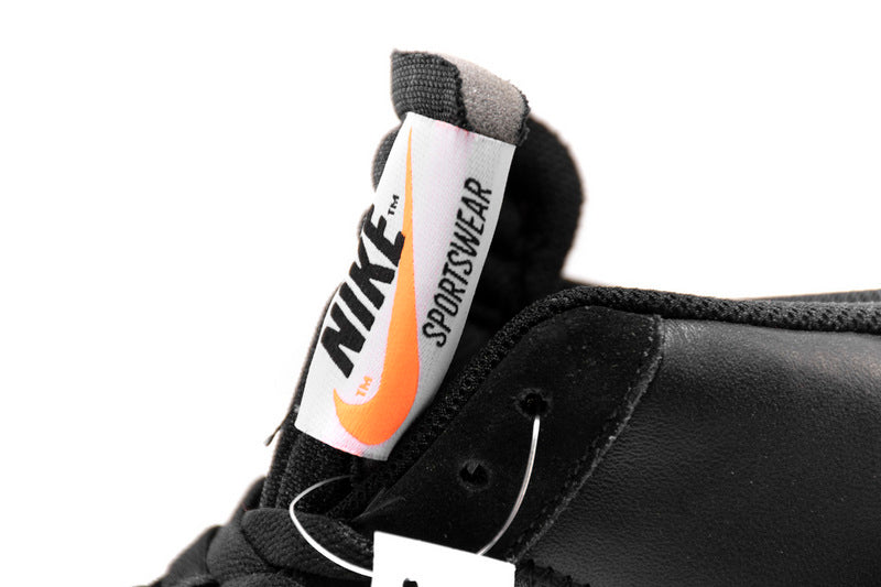 OFF-WHITE x Nike Blazer Mid AA3832-001 Black Sneakers