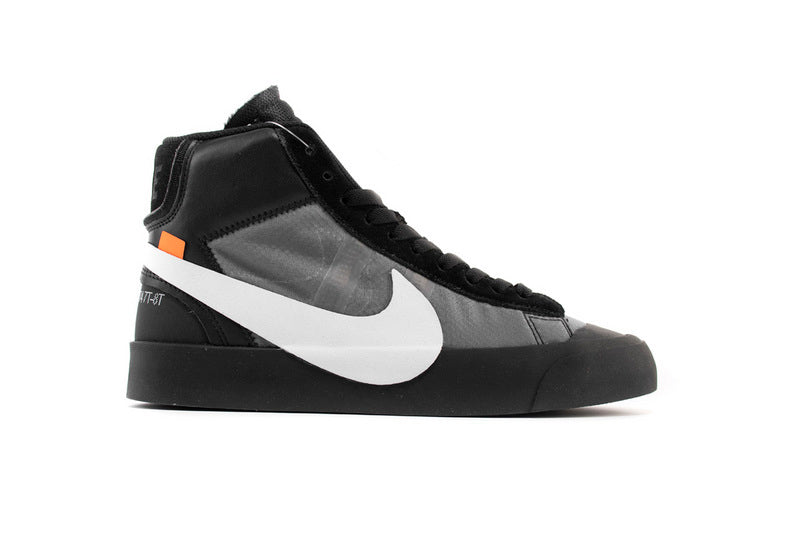 OFF-WHITE x Nike Blazer Mid AA3832-001 Black Sneakers