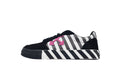 Off-White Vulc Low Black White Sneakers with Pink Arrow