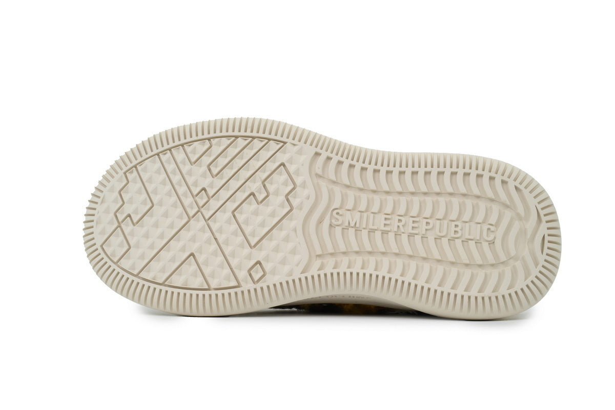 Smilerepublic Canvas Sneakers – Tweed Yellow