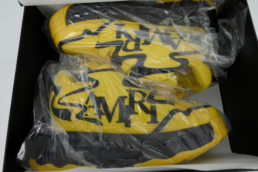 AMIRI Yellow Bone Sneakers