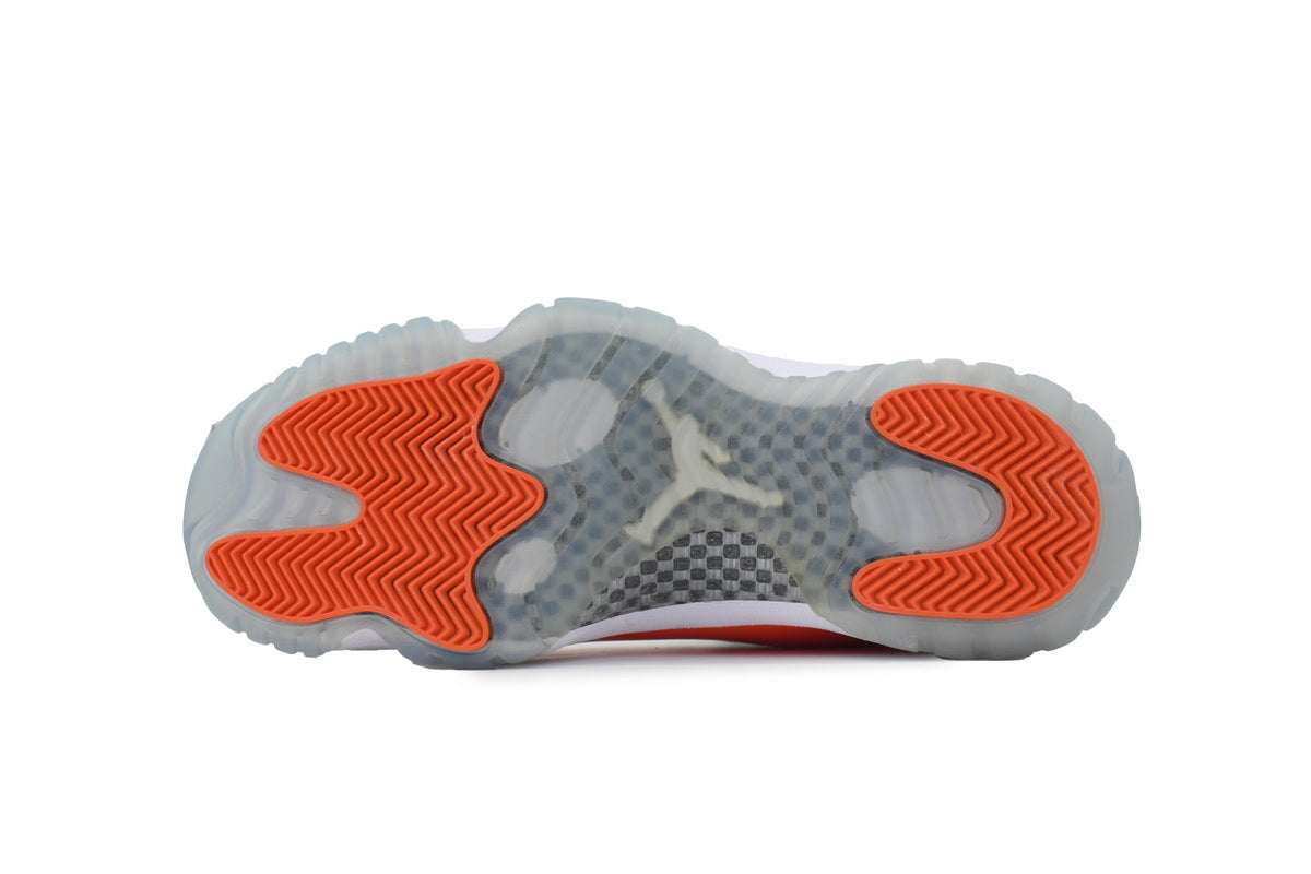 Air Jordan 11 Retro White Orange