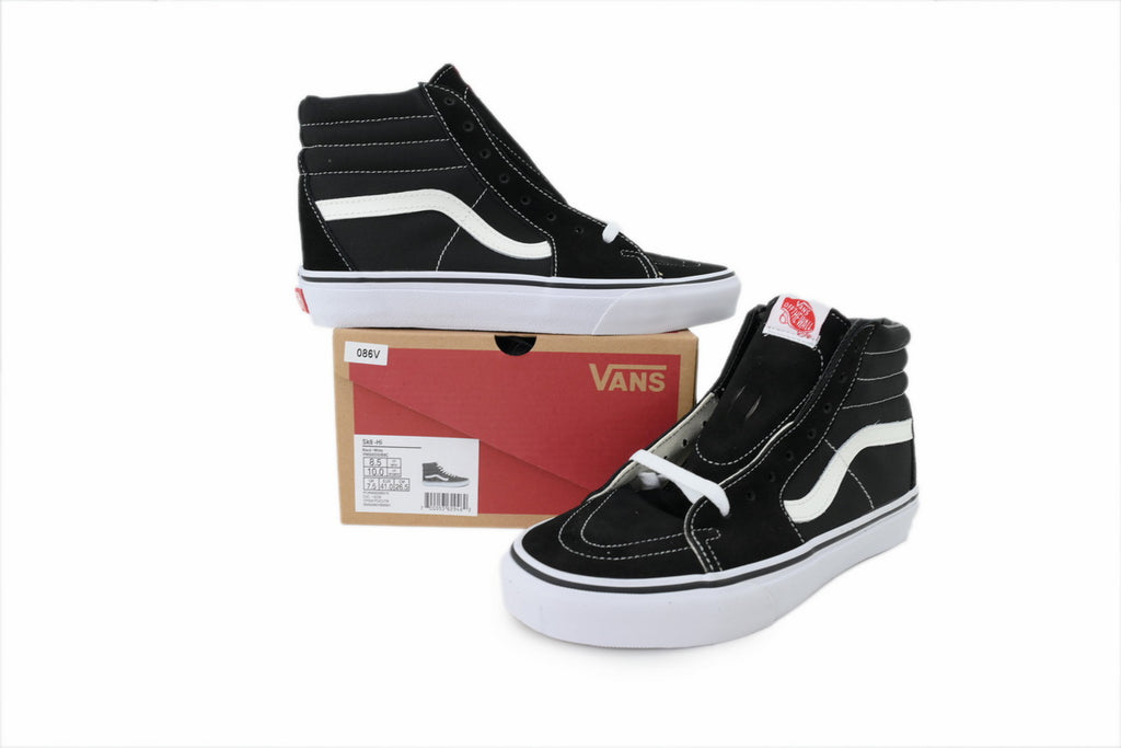 Vans Sk8-Hi Black White High-Top Sneakers