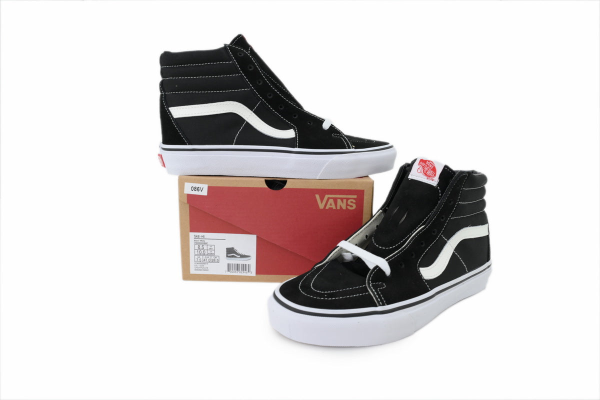 Vans Sk8-Hi Black White High-Top Sneakers