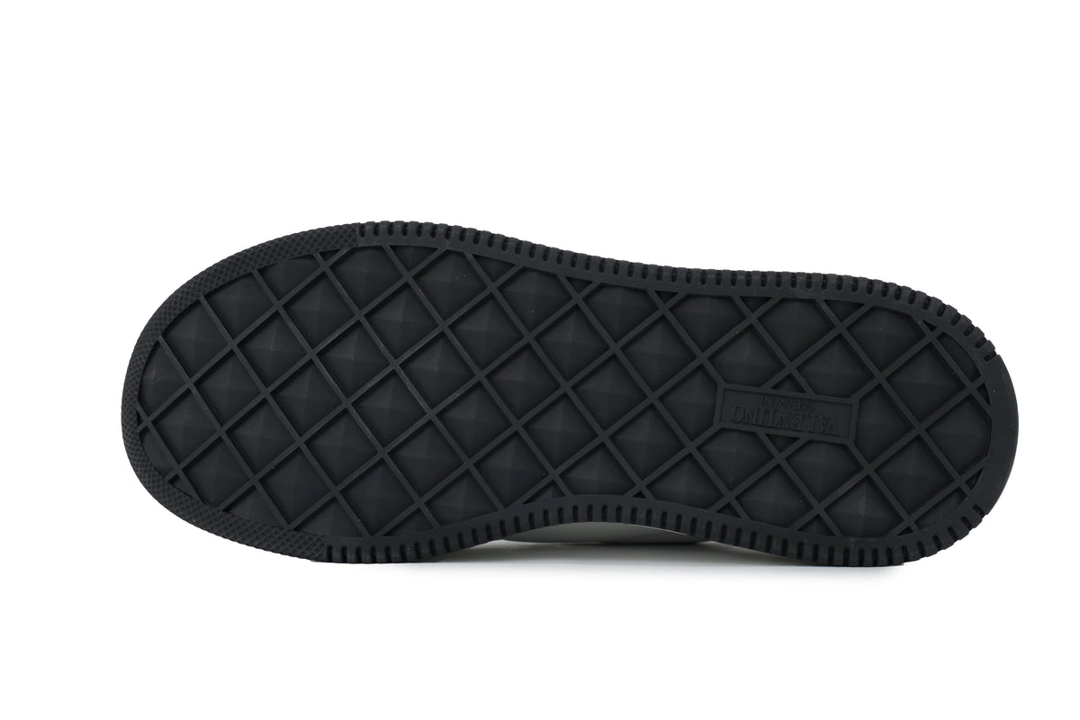 Valentino Garavani One Stud XL Black & White Nappa Sneakers