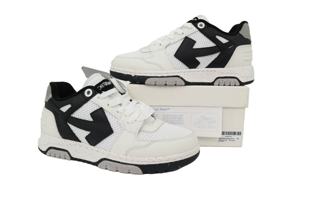 Off-White Out Of Office Slim Sneakers White Black