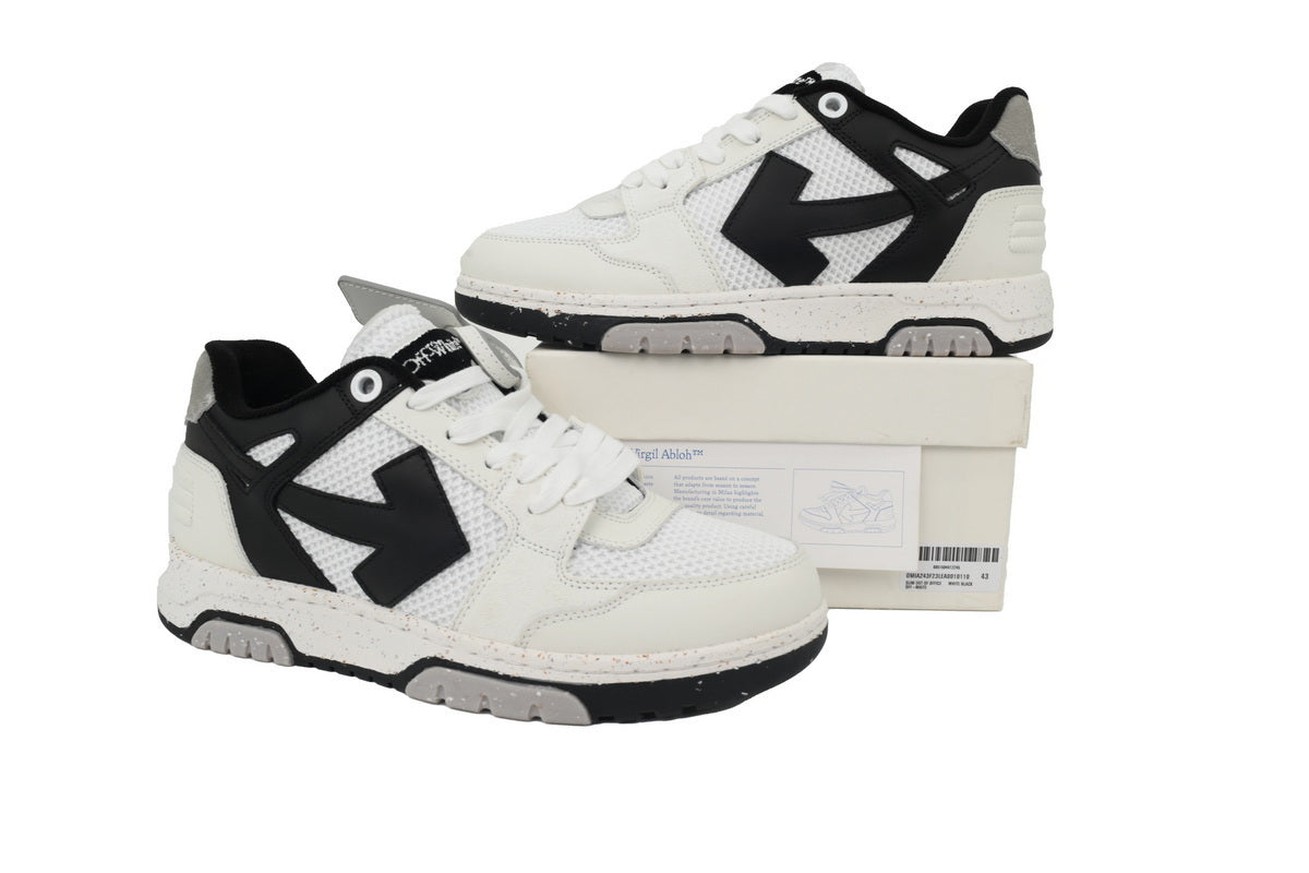 Off-White Out Of Office Slim Sneakers White Black
