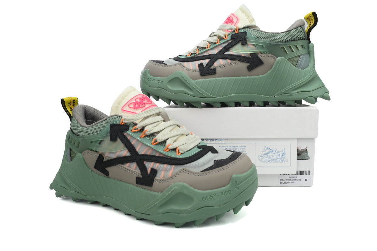 Off-White ODSY-1000 Mint Green Sneakers