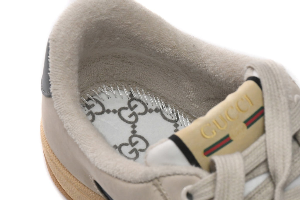 Gucci Screener Blue Textile Sneakers