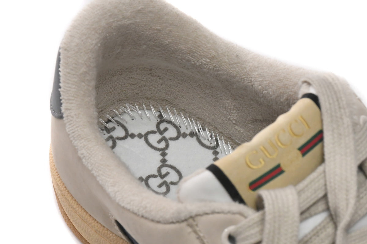 Gucci Screener Blue Textile Sneakers