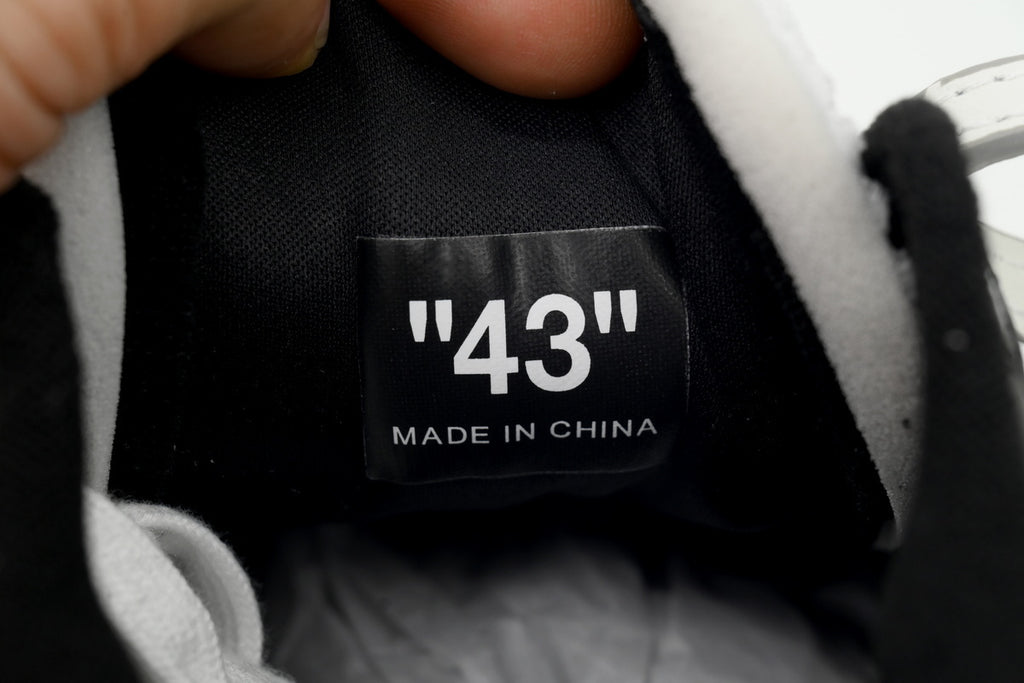 Off-White Out Of Office Slim Sneakers White Black