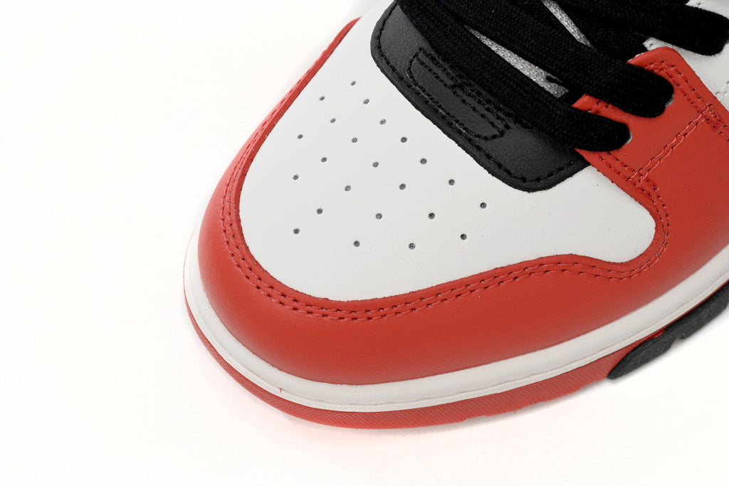 OFF-WHITE Out of Office White/Red/Black Sneakers