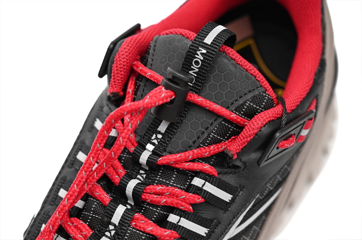 Moncler Trailgrip Black Gray Sneakers