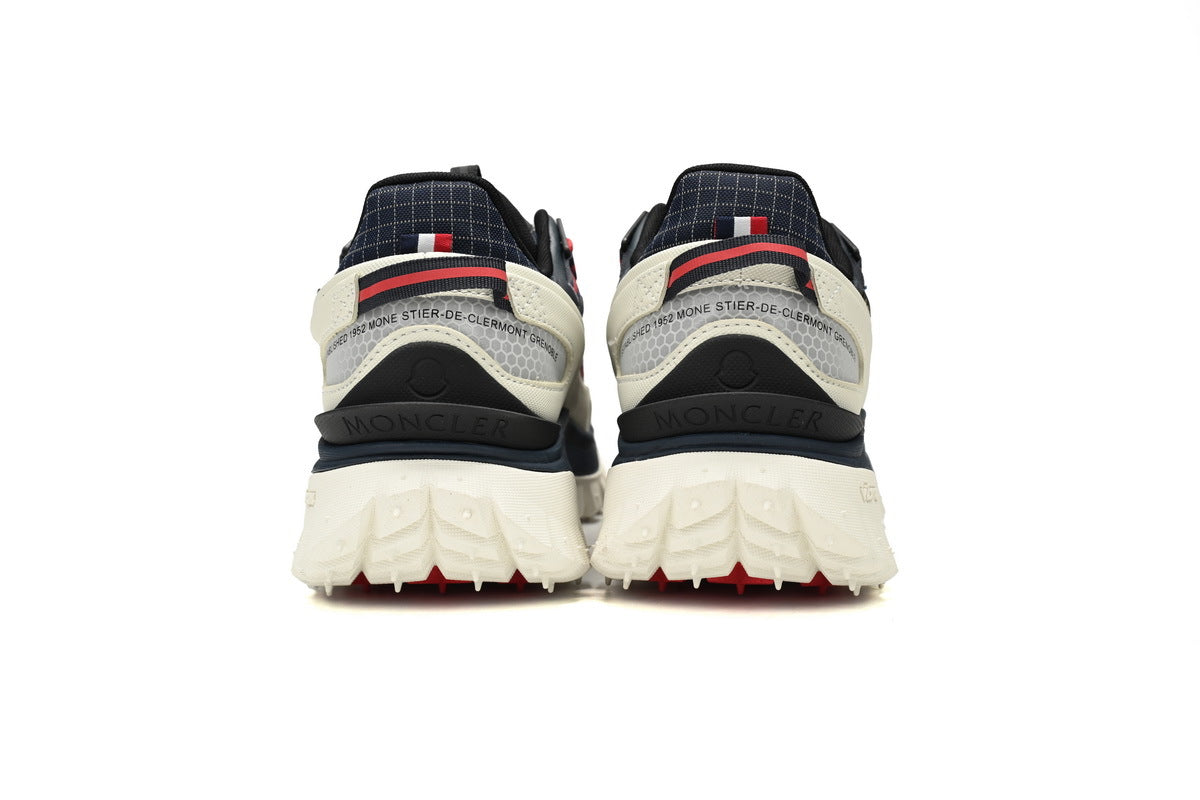 Moncler Trailgrip GTX Black White Red Sneakers