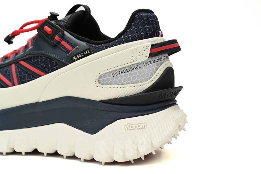 Moncler Trailgrip GTX Black White Red Sneakers