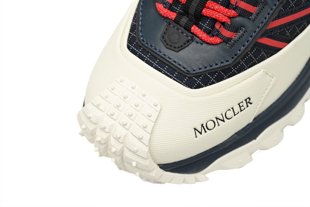 Moncler Trailgrip GTX Black White Red Sneakers