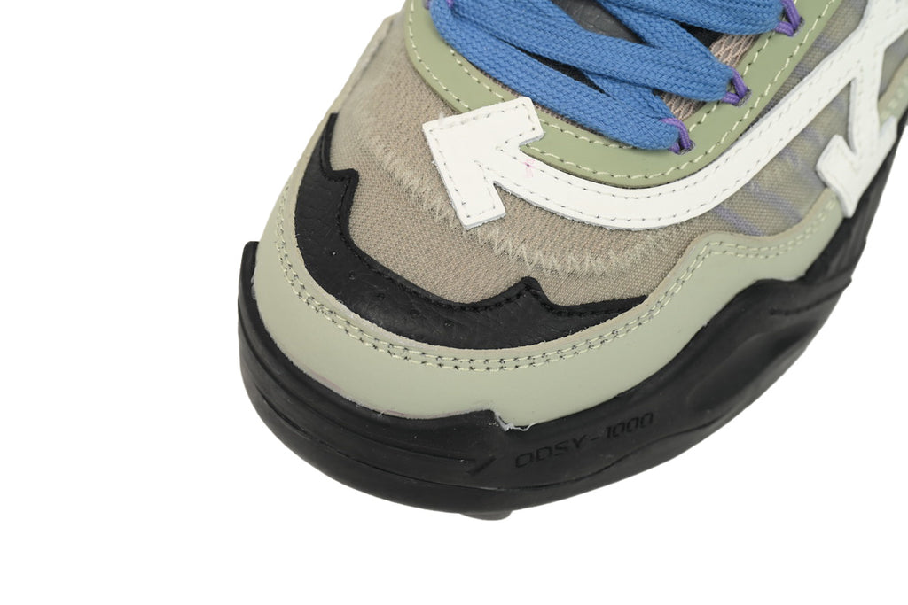 Off-White ODSY-1000 White Arrow Black Sole Sneakers