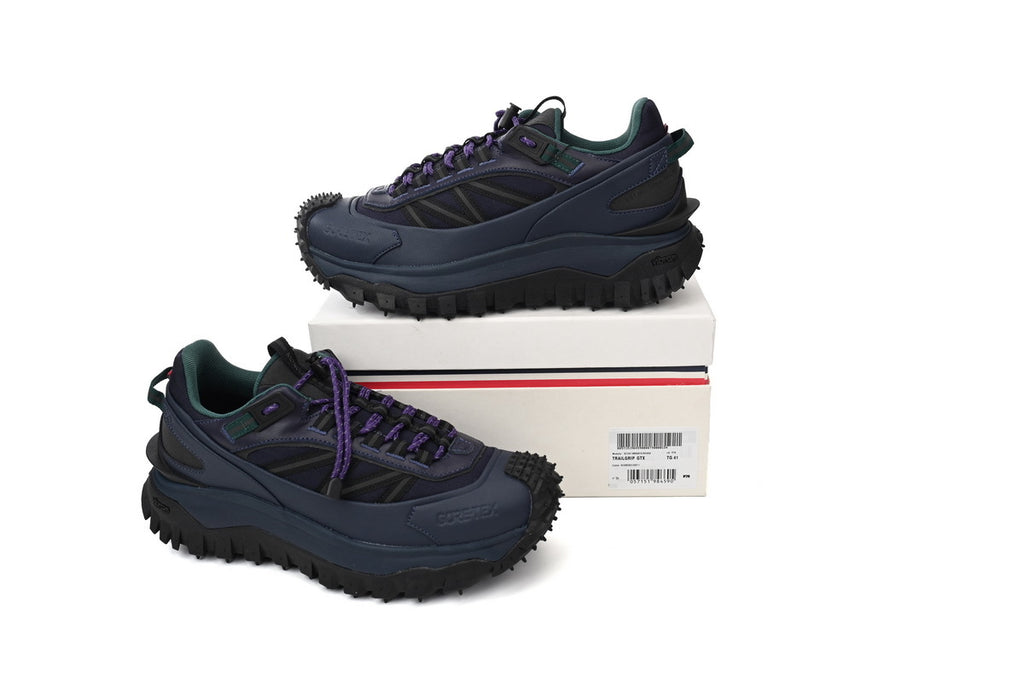 Moncler Trailgrip GTX Navy Black Sneakers