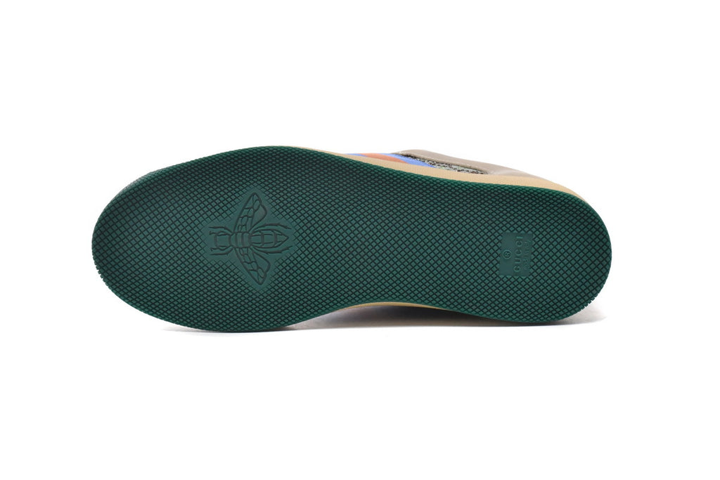 Gucci Screener Blue Crystal Sneakers