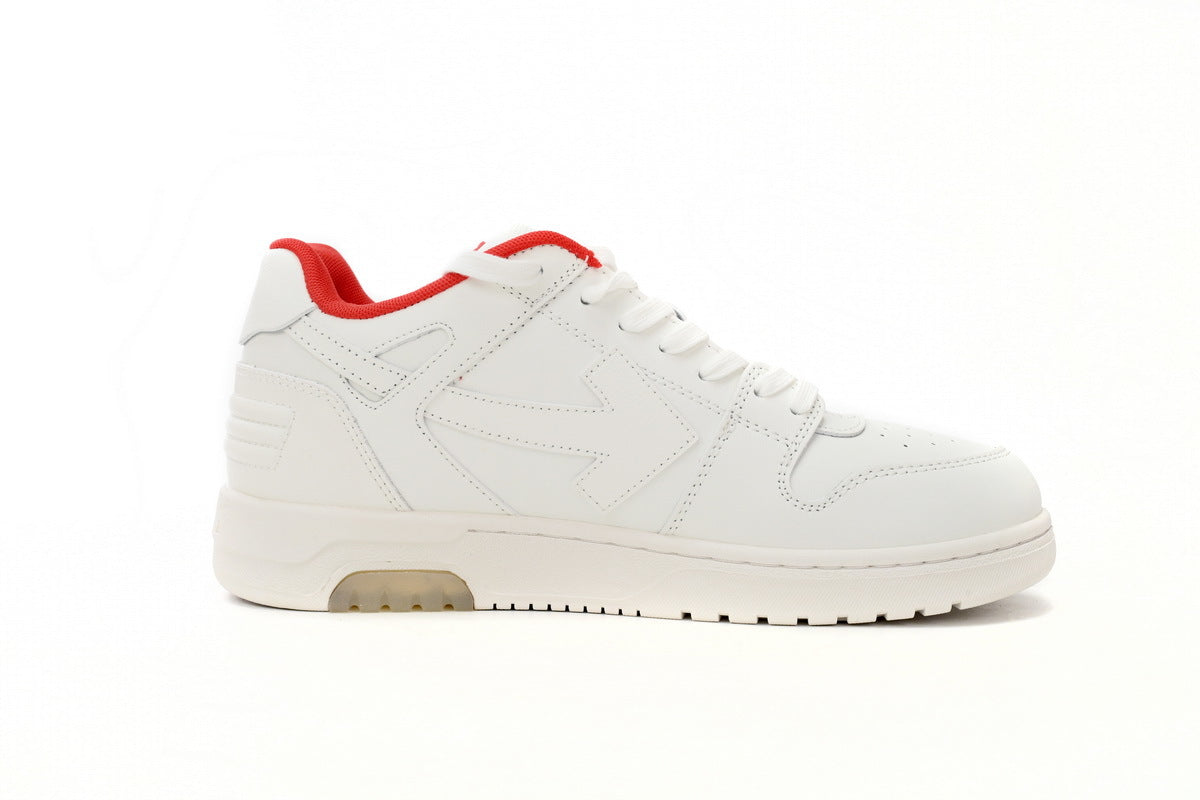Off-White Out Of Office Low-Top Sneakers Rice White