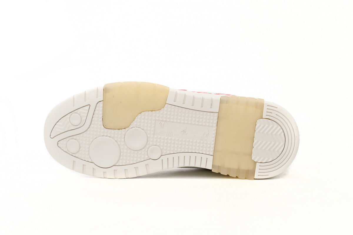 Off-White Out Of Office Low-Top Sneakers Rice White