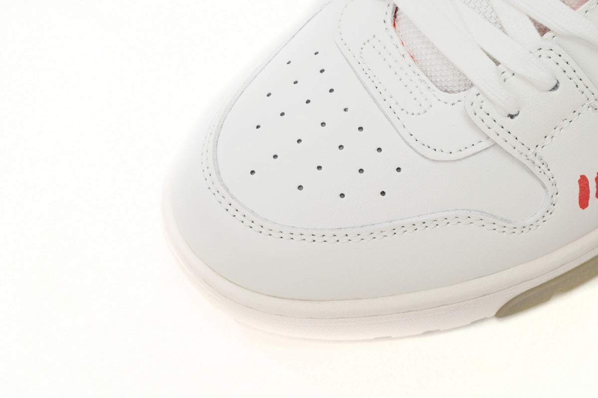 Off-White Out Of Office Low-Top Sneakers Rice White