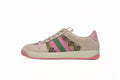 Gucci GG Crystal Screener Pink Sneakers