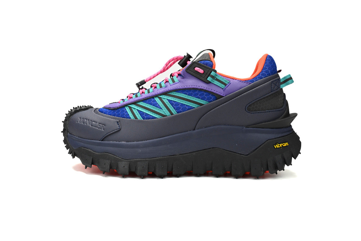 Moncler Trailgrip Purple Blue Sneakers