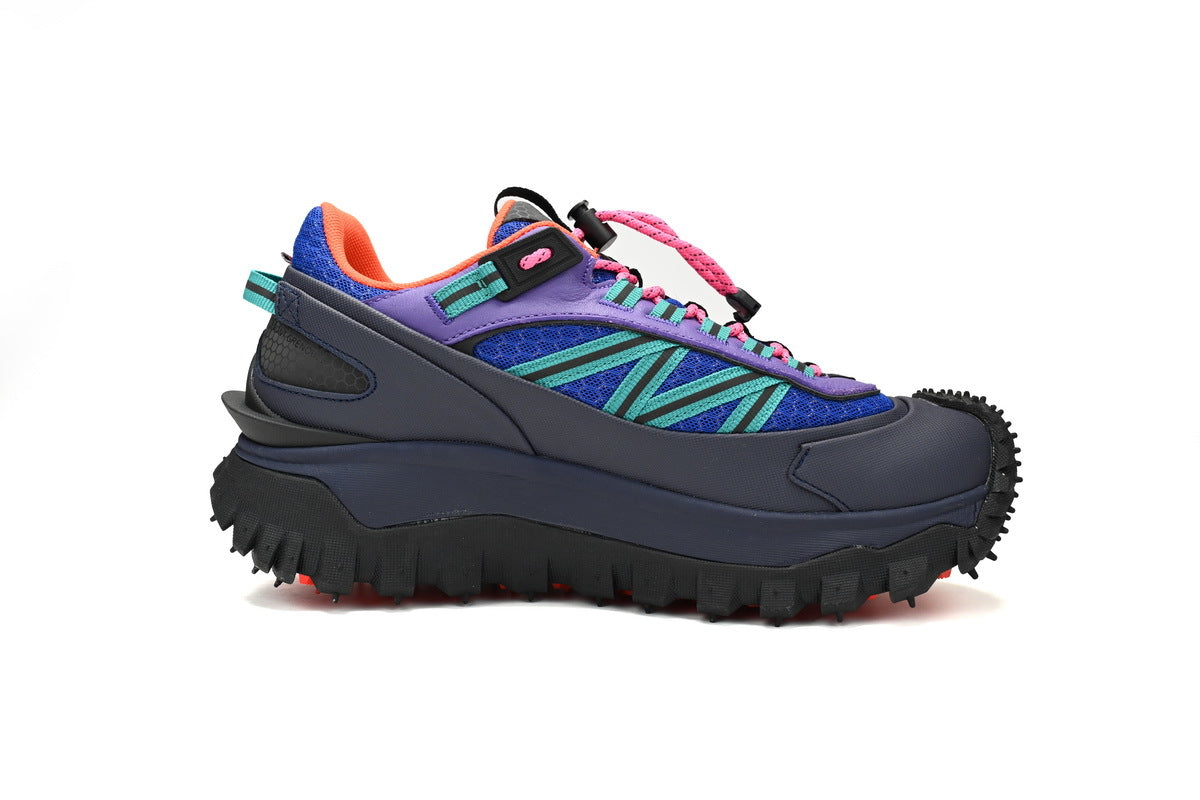 Moncler Trailgrip Purple Blue Sneakers