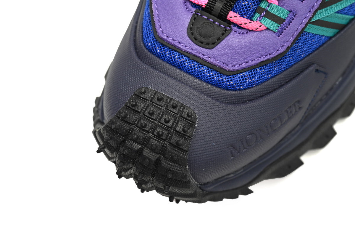 Moncler Trailgrip Purple Blue Sneakers