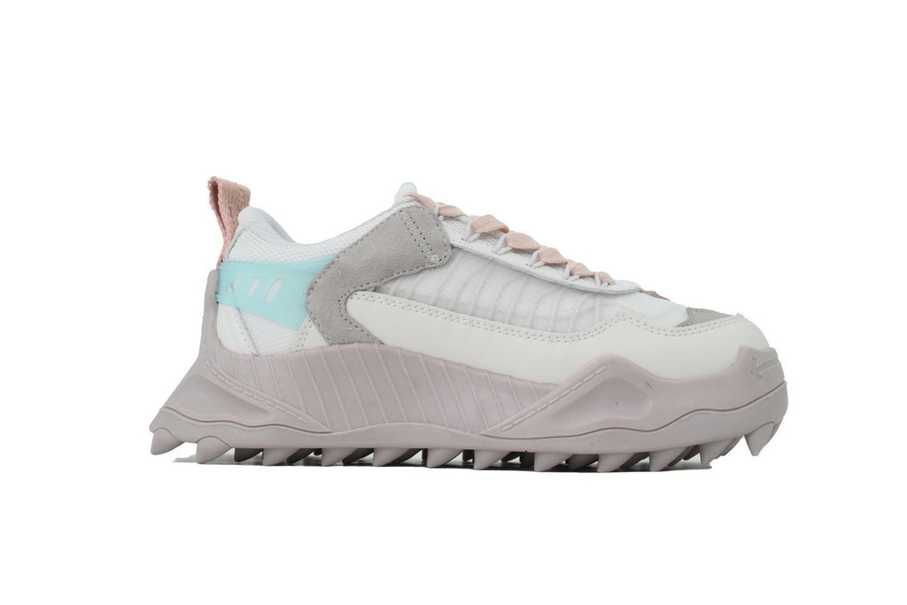 Off-White ODSY-1000 Grey Powder Pink Sneakers