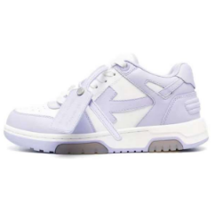 Off-White Out Of Office Low-Top Sneakers Purple White
