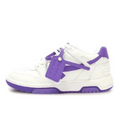 OFF-WHITE Out of Office White/Purple Sneakers