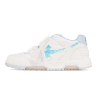 OFF-WHITE Out of Office White/Blue Color-Changing Sneakers