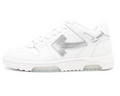 OFF-WHITE Out of Office White/Silver Sneakers