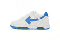 OFF-WHITE Out of Office White/Lake Blue Sneakers