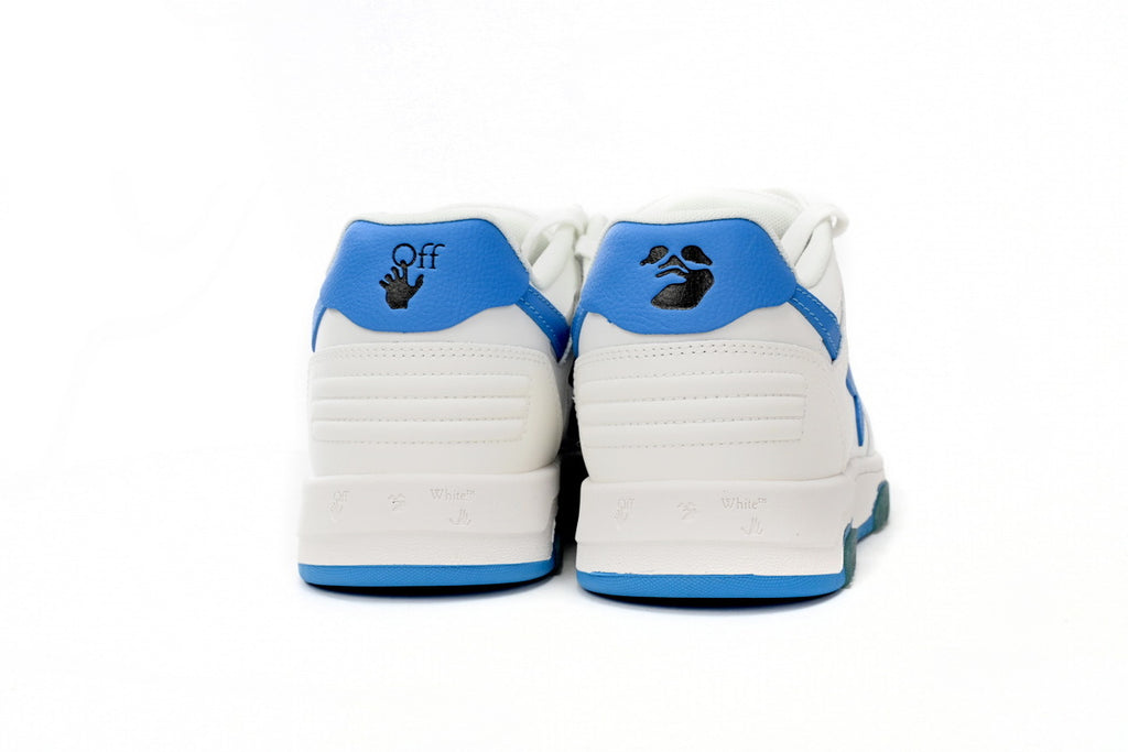 OFF-WHITE Out of Office White/Lake Blue Sneakers