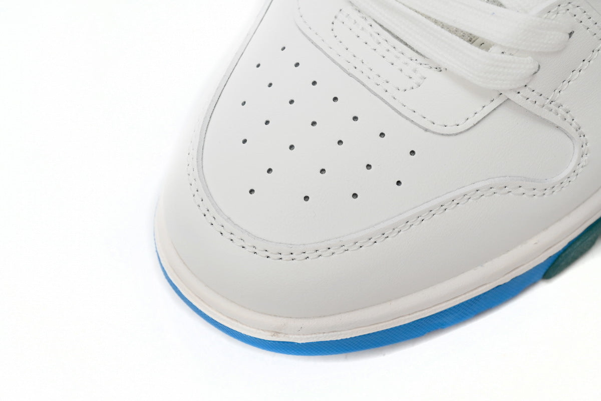 OFF-WHITE Out of Office White/Lake Blue Sneakers