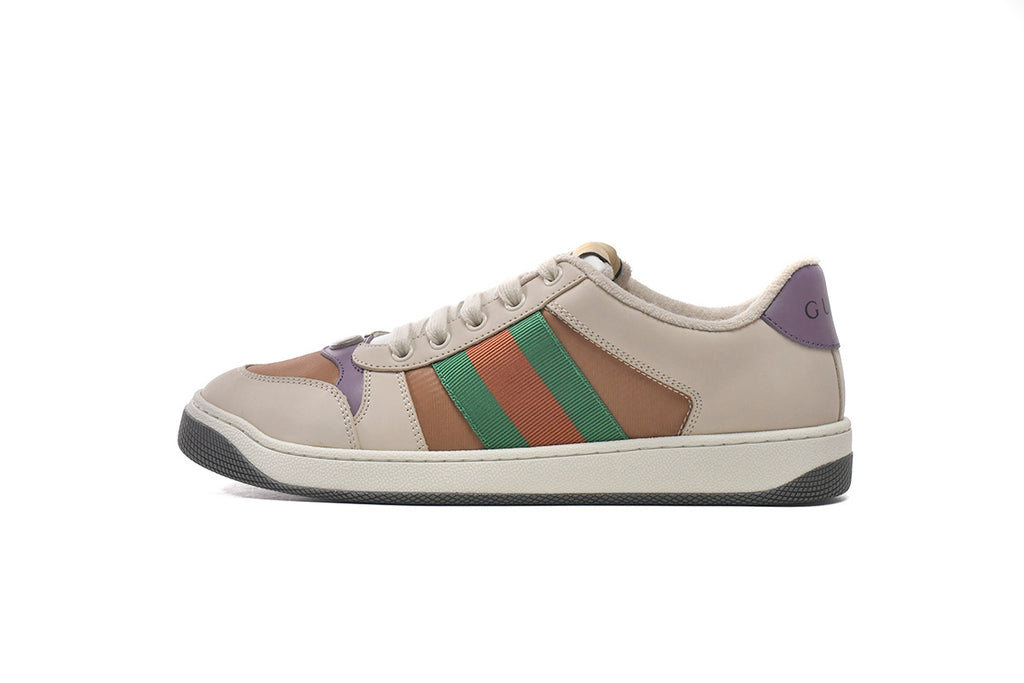Gucci Screener Woodgrain Purple Sneakers