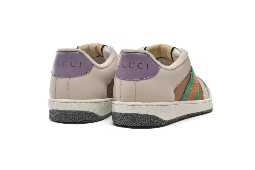 Gucci Screener Woodgrain Purple Sneakers
