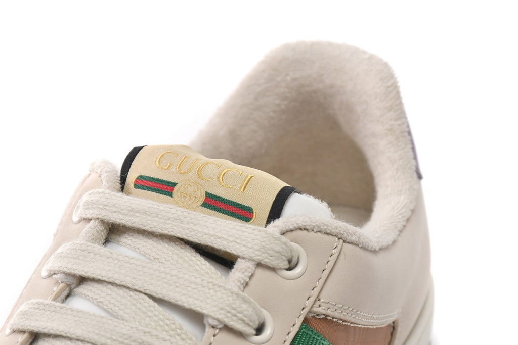 Gucci Screener Woodgrain Purple Sneakers