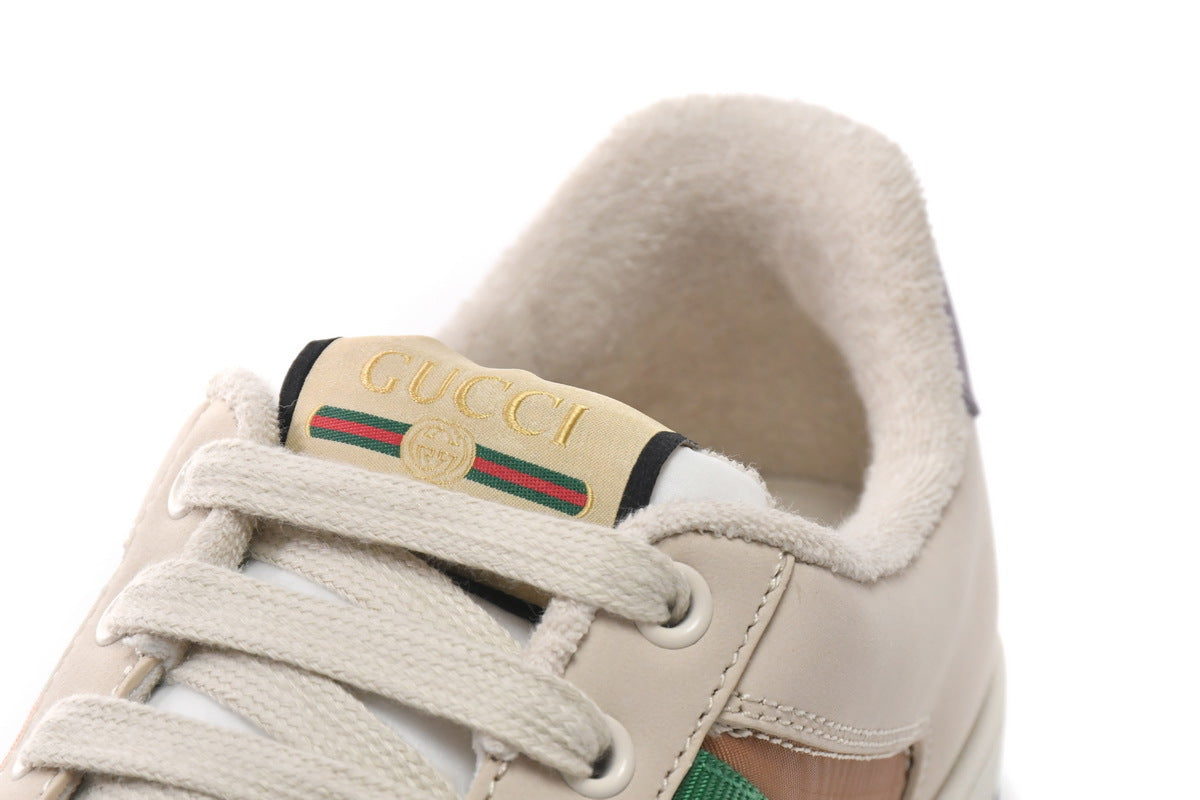 Gucci Screener Woodgrain Purple Sneakers