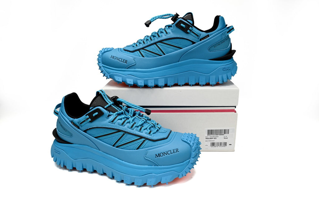 Moncler Trailgrip GTX Blue Sneakers
