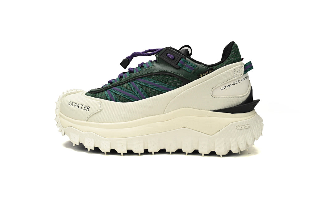 Moncler Trailgrip GORE-TEX Green White Sneakers