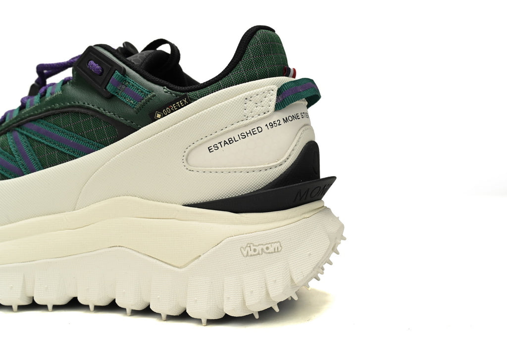 Moncler Trailgrip GORE-TEX Green White Sneakers