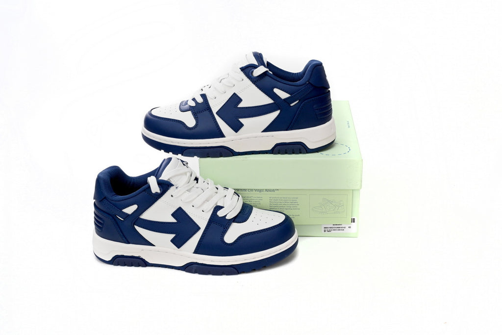 Off-White Out Of Office Low-Top Sneakers Diamond Blue