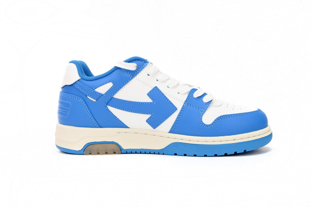 OFF-WHITE Out of Office White/Purple Print Sneakers