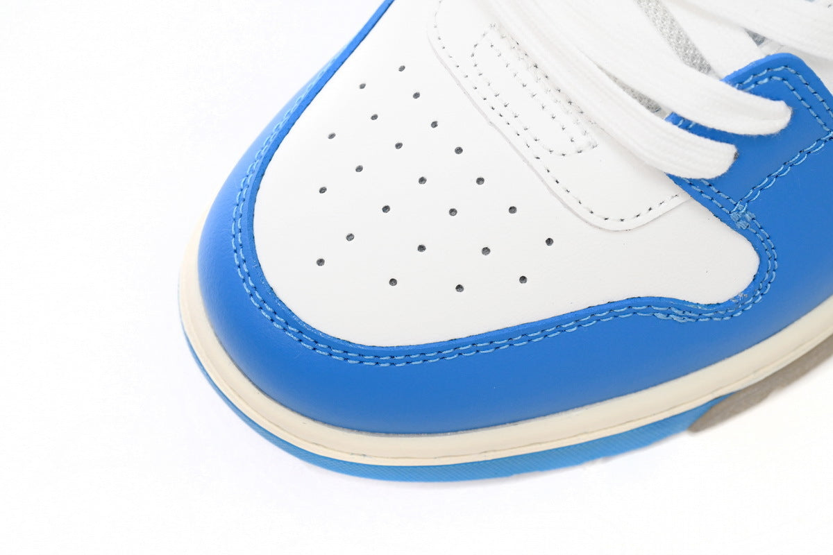OFF-WHITE Out of Office White/Purple Print Sneakers