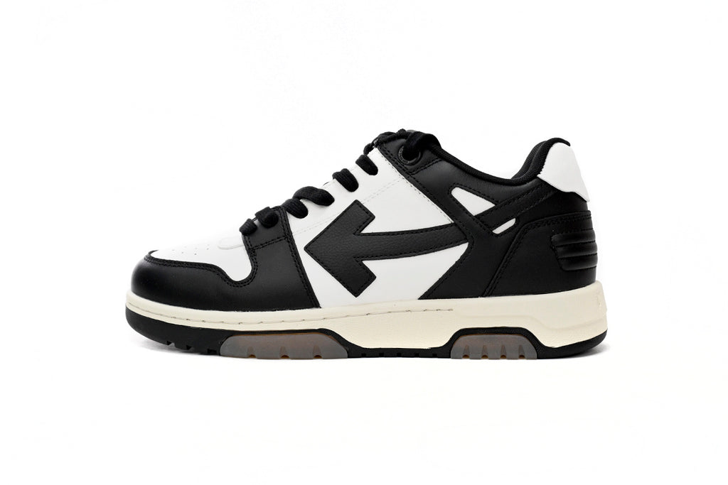 OFF-WHITE Out of Office Black/White Panda Sneakers